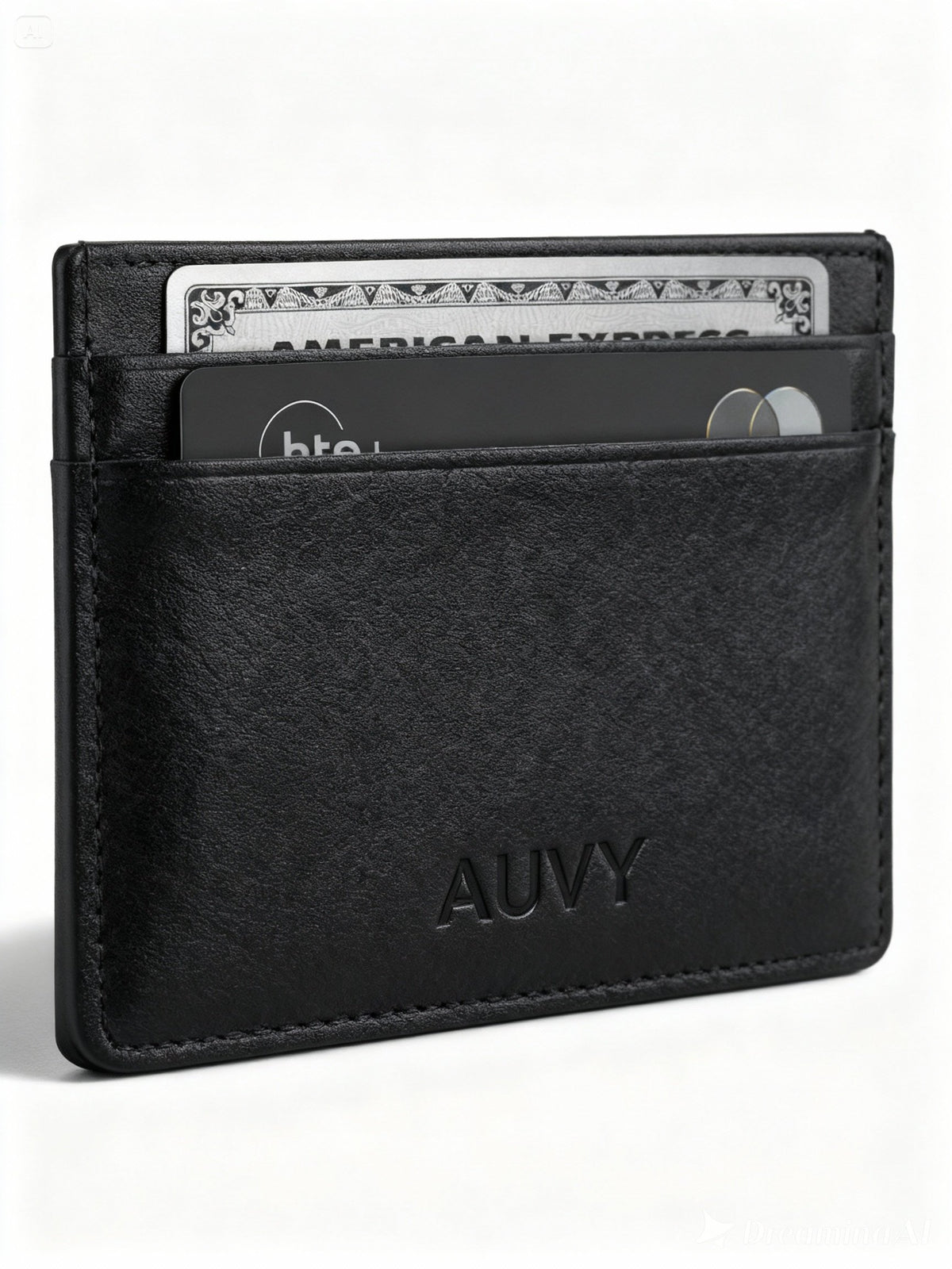 Auvy Series 1 — Slim Premium Leather Wallet